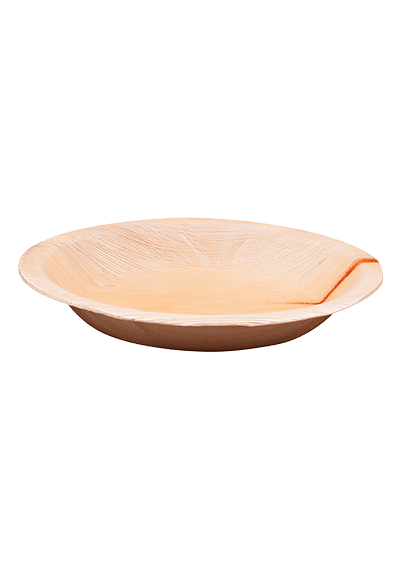 Биоразлагаемая тарелка из пальмовых листьев